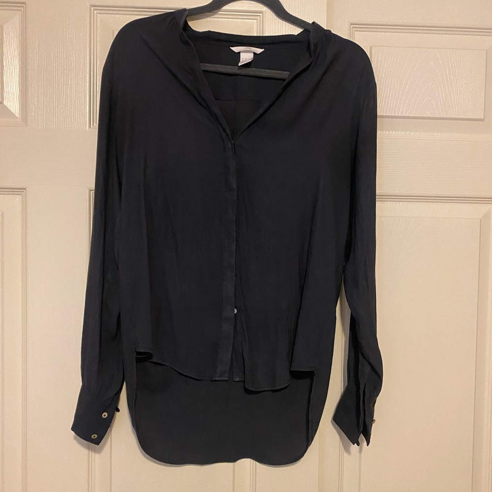 Charcoal Blouse (H&M)